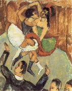 Ernst Ludwig Kirchner Negro Dance oil painting artist